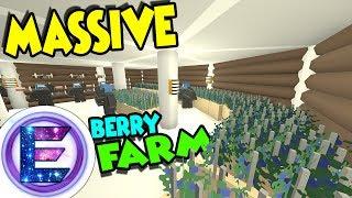 MASSIVE BERRY FARM - Berry dealing - We have a RAT - German ARMY ATTACKS AND RAIDS US! - Unturned RP
