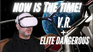 NOW is the time to play Elite Dangerous in VR! Meta Quest 2 at the lowest price ever!