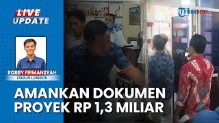 Polisi Sita 4 Kardus Dokumen Proyek Rp 1,3 M Terkait OTT Kabid SMK seusai Geledah Gedung Dikbud NTB