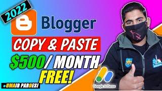 Earn $500 Copy & Paste Articles | Best Niche for Blogging 2022 | 100% Free Article | Umair Pardesi