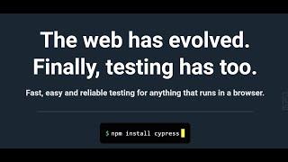 Cypress.io install basics; VS Code + NodeJS + Recorder + Cypress
