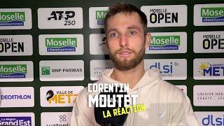 Corentin Moutet s'impose au bout de la soirée au Moselle Open