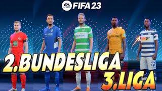 FIFA 23 | 2. Bundesliga - 3. Liga Player Ratings & Faces