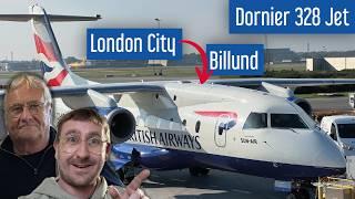 Flying British Airways smallest plane! London City to Billund | Trip Report