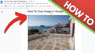 How To Crop Image in Google Docs