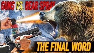 Best Bear Defense — Guns vs Bear Spray | The Final Word #wildspaces #guns #bears #grizzly #survival