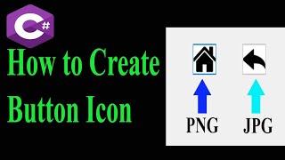 C# How to Create Button Icon [PNG] [JPEG]