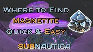 Best Location for Magnetite | Subnautica Guide