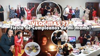 VLOGMAS 27 FIESTA DE CUMPLEAÑOS DE MI MAMÁ EN RUSIA CUBANOS-RUSOS BAILANDO GOZADERA |27 Dic 2024