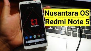Cara Instal Nusantara OS pada Redmi Note 5 Whyred