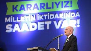 TEMEL KARAMOLLAOĞLU - Saadet Partisi 8. Olağan Büyük Kongresi - 30.10.2022