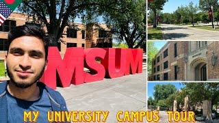 MSUM Campus Tour | In Bangla | Best In Minnesota ??? | USA Vlog 1 | 2023