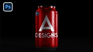 How to Create Beer Can Mock Up In Adobe Photoshop| TechWiz Hub