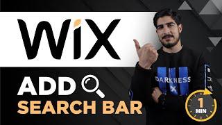 How To Add Search Bar In Wix Website 2024 | Wix Search Bar Tutorial | Wix Custom Search Bar