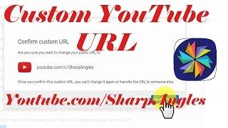 Get a custom URL for YouTube channel (100% Simple)