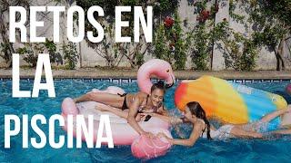 RETOS EN LA PISCINA || Aureliastars