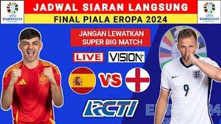 RESMI! Jadwal Final Piala Eropa 2024 - Spanyol vs Inggris - Final Euro 2024 - Piala Eropa 2024
