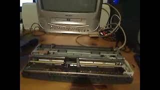 canon bjc-80 repair part 1: printer top shell removal