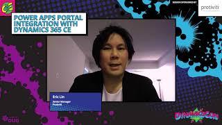 Eric Lin - Power Apps Portal Integration with Dynamics 365 CE