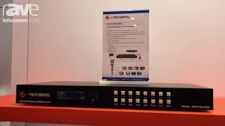 InfoComm 2018: J-Tech Digital Features the JTECH-8x8-H20 8x8 HDMI Matrix Switcher