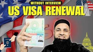 US Visa Renewal without Interview in just 10 days | Step by Step 2025 | B1 & B2 Tourist Visa for USA