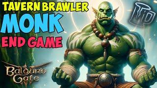 Best Tavern Brawler Monk Build Possible! | Late Game Act 3 Monk Guide | Baldur's Gate 3