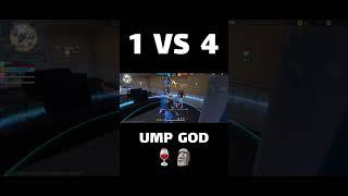 1vs4UMP Solo Domination In CSR Bes Lobby !! Trolling Opponents ??#shorts #freefire #1vs4clutch