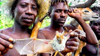 RAIDING A BABOON CAMP with Hadza Hunter-Gatherers in Tanzania