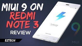 MIUI 9 on Redmi Note 3 Global Developer Rom Review | EzTech | 2017