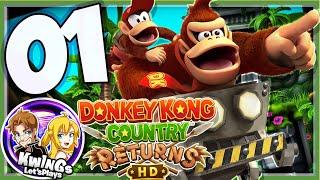 Donkey Kong Country Returns HD Walkthrough Full Game Jungle Fever (Nintendo Switch)