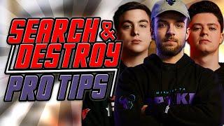 SnD Pro Strats & Position! | Learn From the Pros! | ATL FaZe vs Min Rokkr! CoD MW Search & Destroy