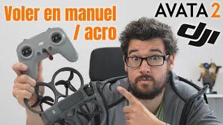 DJI Avata 2 TOUS les réglages pour passer en mode MANUEL (full ACRO) !