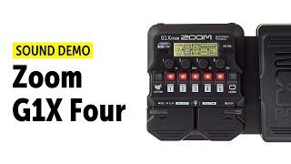 Zoom G1X Four - Sound Demo (no talking)