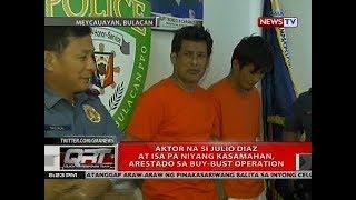 QRT: Aktor na si Julio Diaz at isa pa niyang kasamahan, arestado sa buy-bust operation