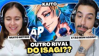 HUMILDADE É TUDO... Reagimos a Imperador | Kaiser (Blue Lock) | Kaito | React em Casal