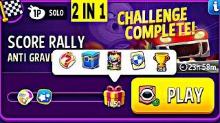 2 Solo anti gravity gimme green score rally solo challenge | match masters | easy challenge