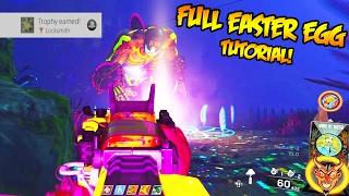 ULTIMATE "RAVE IN THE REDWOODS" EASTER EGG TUTORIAL - EASY EASTER EGG GUIDE GAMEPLAY! (IW Zombies)