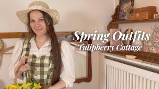 Cottagecore Spring Outfits  Packing for a weekend at Tulipberry Cottage