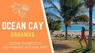 OCEAN CAY: cosa vedere nell'isola privata MSC alle BAHAMAS | Guida alle spiagge e consigli - SUB ENG