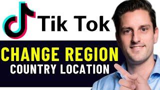 HOW TO CHANGE YOUR TIKTOK REGION COUNTRY LOCATION 2024! (FULL GUIDE)