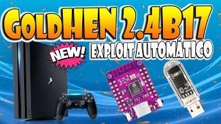 Auto Exploit Nueva Version de GOLDHEN para PS4 con EspS2 Mini y USB CHINO  Solo 9 00