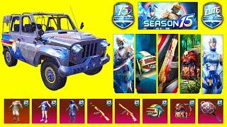 SEASON 15 ROYAL PASS OFFICIAL TRAILER | 100 RP OUTFIT AND  EMOTES | PUBG MOBILE ROYAL PASS LEAKS