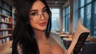 ASMR Shy Sweet British Girl at the Library