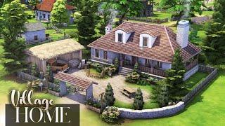 VILLAGE HOME | 1 Pack ONLY | The Sims 4: Life & Death Speed Build