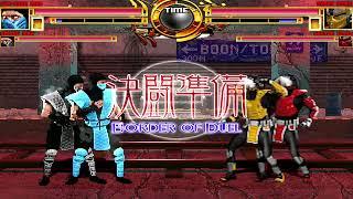 NICK54222 MUGEN: Sub-Zero and Smoke (Human) VS Cyrax and Sektor