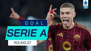 GOAL SERIE A | Dovbyk Seals Roma’s Comeback | Goal Collection | Round 27 | Serie A 2024/25