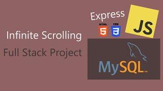 Lazy Loading with JavaScript, Express & MySQL