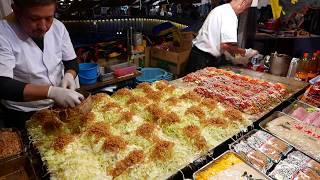 その場でファンが出来るお好み焼き屋さん　2018　職人芸　Street Food Japan Okonomiyaki