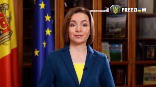 Молдова стоит рядом с украинцами. Обращение Майи Санду в годовщину начала полномасштабной войны