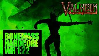 [WR 1:22:09] Bonemass Hardcore% NG RSG - Valheim Speedrun